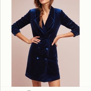 Yumi Kim Velvet Blazer Dress